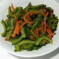 kumicyoo's cooksnap of when they made 塩もみ不要！簡単ゴーヤの甘辛煮.