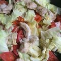やーしー's cooksnap of when they made 簡単♪キャベツと豚肉のトマト蒸.