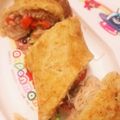 まぁぁぁぁさ☆写メ付's cooksnap of when they made じゃが芋と玉ねぎの生地でそうめんロール.