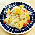 YUZVIO's cooksnap of when they made 簡単美味しい♡塩トマトと桃のそうめん.