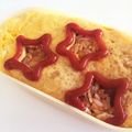 Sachi☆cafe's cooksnap of when they made 簡単！かわいいオムライスの卵♡.