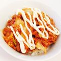 ＊ちょこころね＊'s cooksnap of when they made 絶品★納豆キムチマヨ.