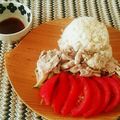 ふぁにさん's cooksnap of when they made 炊飯器で簡単★海南チキンライス.