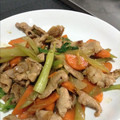 ちぇんばあ's cooksnap of when they made 簡単時短で激ウマ！爽やかセロリの豚炒め☆.