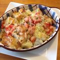 アラベスク♡'s cooksnap of when they made 【20分】オニグラ風♡簡単パングラタン.