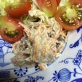 n705's cooksnap of when they made レンコン＆ゴボウの胡麻味噌マヨサラダ.