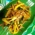 のぶ代's cooksnap of when they made 簡単@コリンキーの和風きんぴら.