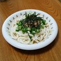 msft5632's cooksnap of when they made さっぱり！わさび入りツナとオクラのうどん.