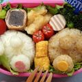カリメロまま's cooksnap of when they made リラックマのおしり☆おにぎり＊キャラ弁.