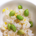 なか☆chibi's cooksnap of when they made 簡単素朴な味とうもろこし・枝豆ごはん.