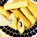 ちゃちゃふく's cooksnap of when they made 大葉と豚肉のミルフィーユ春巻♫.