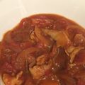 chanlisa's cooksnap of when they made チキンのトマト煮込み。.