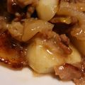 かれーぱんだ's cooksnap of when they made 豚バラと里芋の炒め煮.