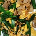 ゆいゆい0122's cooksnap of when they made 豚ニラのダシダ炒め☆.