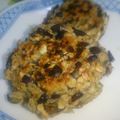 よ み's cooksnap of when they made なすとオートミールのハンバーグ♪.