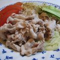 MyDining's cooksnap of when they made 豚しゃぶ・冷やし中華❤.