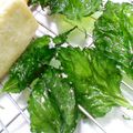 むぴょこぴょこん's cooksnap of when they made 簡単ヘルシー材料大葉のみ、大葉の天ぷら風.