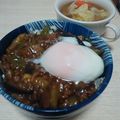 みぃた♡'s cooksnap of when they made cafe風♡夏野菜とひき肉のスタミナ丼.