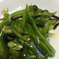 ♪はな♪♪'s cooksnap of when they made ピーマンと塩昆布のごま油和え.