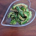 twママ's cooksnap of when they made ゴーヤの胡麻和え.