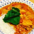 kazukichi♡'s cooksnap of when they made ■鶏肉ときのこのモッツァレラトマトカレー.