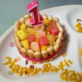 みわカメ太郎's cooksnap of when they made 離乳食☆１歳のバースデーケーキ☆.