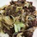 ミアーニ's cooksnap of when they made 残り野菜と牛肉の炒め物.