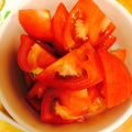 a0imama♡'s cooksnap of when they made お手軽！　ポン酢で冷やしトマト.