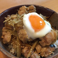 cucu521's cooksnap of when they made とろ～りタマゴの＊鶏ごぼう丼＊.