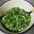 真っ黒子猫の小梅さん's cooksnap of when they made オクラとモロヘイヤのおひたし.