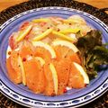 meg115's cooksnap of when they made サーモンのカルパッチョ♪.