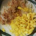 nyha26's cooksnap of when they made 簡単美味しい2食そぼろ丼♡.