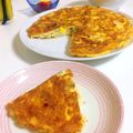 チョミ蔵's cooksnap of when they made 手抜きスペインオムレツ♪朝食やおやつにも.