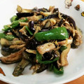 なんなこなんだ's cooksnap of when they made ナスとピーマンとミョウガの味噌炒め.