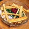 komugiko4's cooksnap of when they made しらすとカリカリお揚げさんの冷やしうどん.