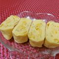 赤い電話's cooksnap of when they made お弁当に！簡単！コーン缶で卵焼き.