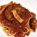 みぃ's cooksnap of when they made トマトとナスのパスタ.