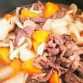 しのっぷぅ's cooksnap of when they made 母の味♡大根・人参・牛肉の煮物.