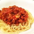 そらいろ猫's cooksnap of when they made ミートソース＊スパゲティ.