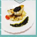 ♡おはな♡'s cooksnap of when they made 鮭のポアレ　ムースリーヌ添え☆.