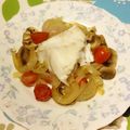 cheesedog's cooksnap of when they made 白身魚のトマトワイン蒸し.