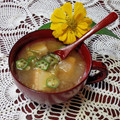 ☆むさし☆'s cooksnap of when they made 冬瓜と厚揚げのお味噌汁.