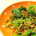 さかなす's cooksnap of when they made 干し海老とホウレン草炒めver簡単.