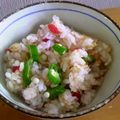 tamotan∞'s cooksnap of when they made 梅干しオクラご飯.