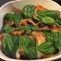 桃と豆's cooksnap of when they made 夏野菜でなすとトマトのチーズ焼き.