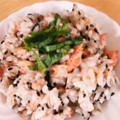 ぷくりる's cooksnap of when they made 秋鮭でゴマしそたっぷりまぜごはん.