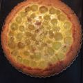 涼亮まま's cooksnap of when they made タルトはHMで簡単！葡萄のベイクドタルト.