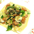 まりんごっこ's cooksnap of when they made 納豆のレタス炒め(*⌒▽⌒*).