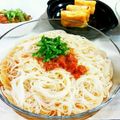 SP♪'s cooksnap of when they made さっぱりあっさり梅そうめん.