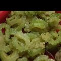 けいーぴー's cooksnap of when they made ゴーヤの素揚げ.